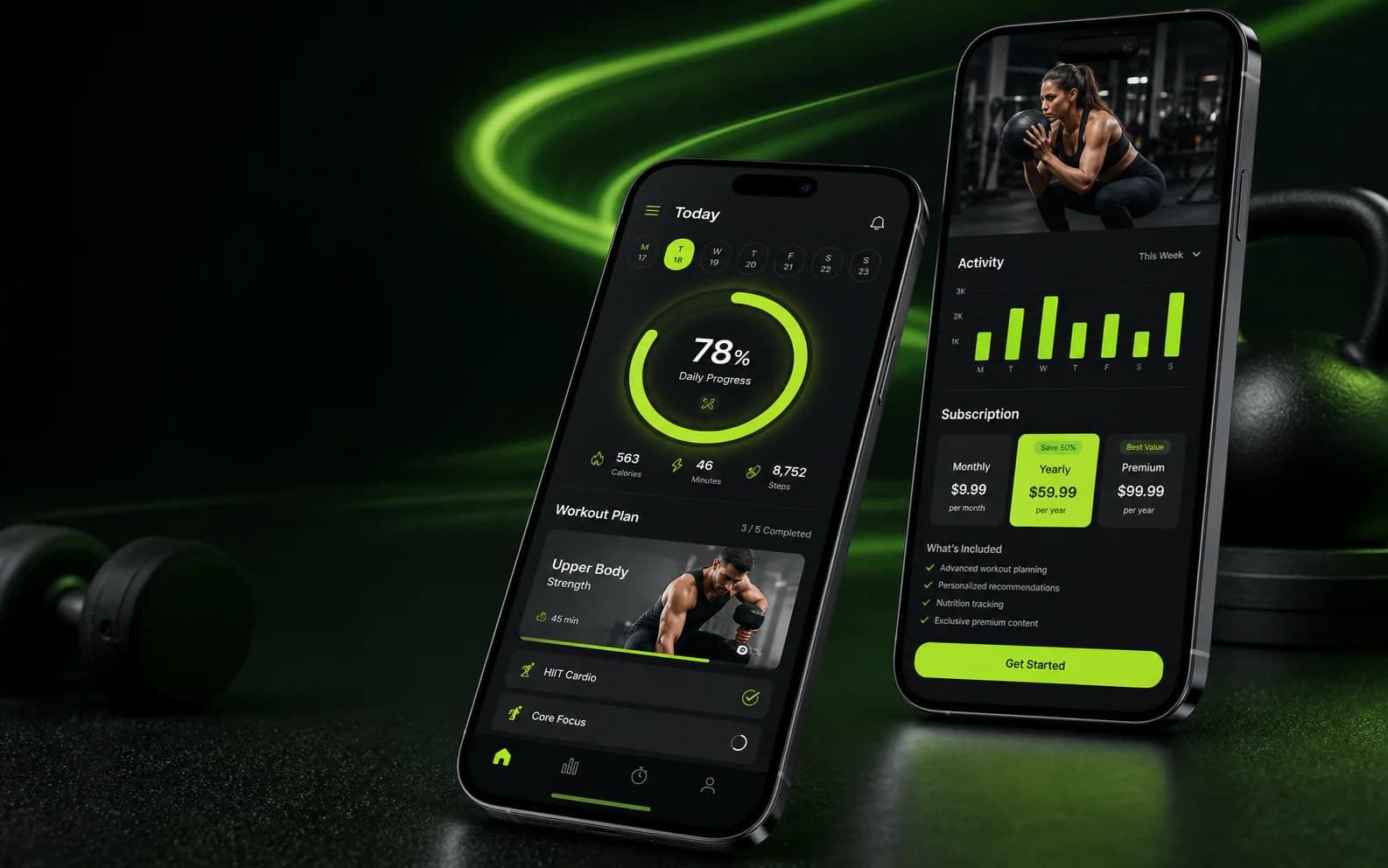 FitPak — Fitness app for iOS & Android