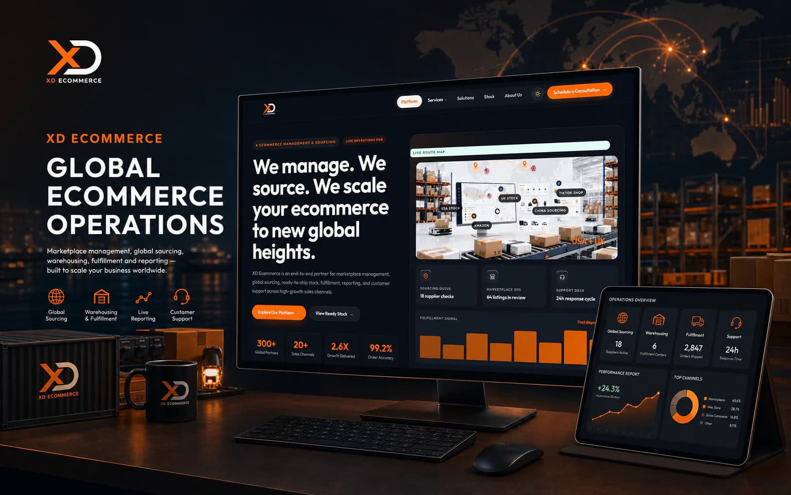 XD Ecommerce — Global ecommerce management and sourcing website